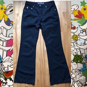 Silver Jeans Black Wide Leg Flare Jeans